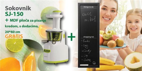 VIVAX Slow juicer SJ-150 + tabla za pisanje