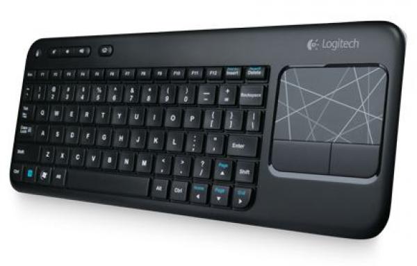 TAST. LOGITECH K400 Wireless Touch US black