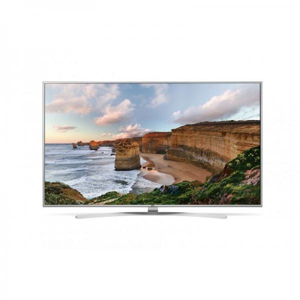 LG 55UH7707 LED TV 55 Super Ultra HD, WebOS 3.0 SMART, T2,Bright metal/Silver, Crescent stand