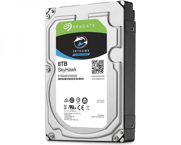 SEAGATE 8TB 3.5 SATA III 256MB ST8000VX0022 SkyHawk Surveillance HDD