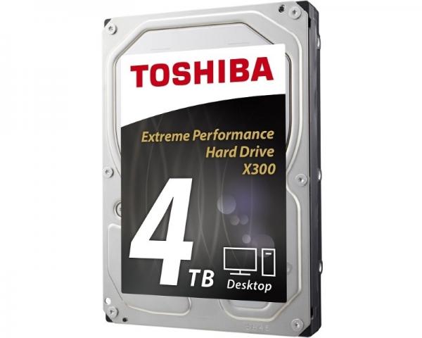 TOSHIBA 4TB 3.5 SATA III 128MB 7.200rpm HDWE140UZSVA X300 series bulk