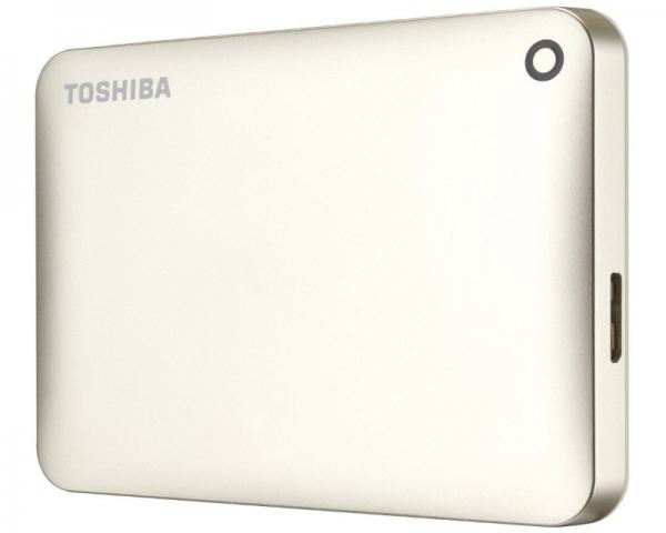 TOSHIBA Canvio Connect II 1TB 2.5 zlatni eksterni hard disk HDTC810EC3AA