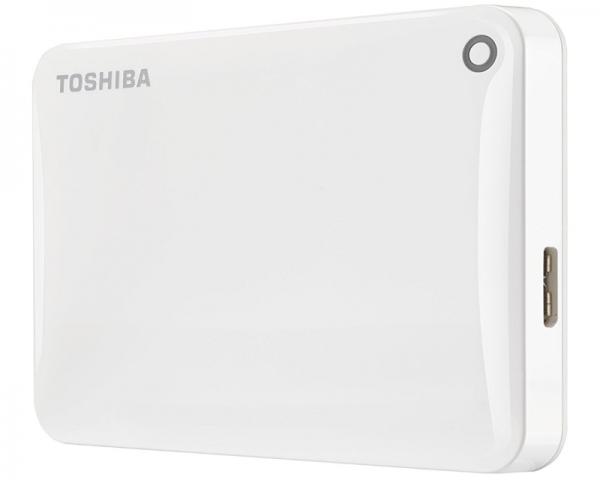 TOSHIBA Canvio Connect II 1TB 2.5 beli eksterni hard HDTC810EW3AA
