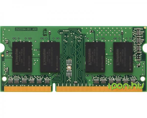 KINGSTON SODIMM DDR3 2GB 1333MHz KVR13S9S6/2