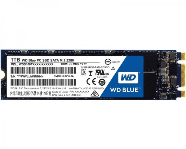 WD 1TB M.2 SATA III WDS100T1B0B Blue