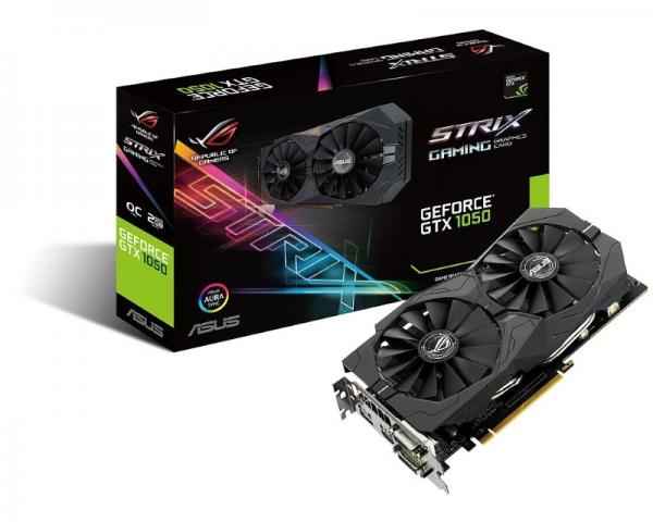 ASUS nVidia GeForce GTX 1050 2GB 128bit STRIX-GTX1050-O2G-GAMING