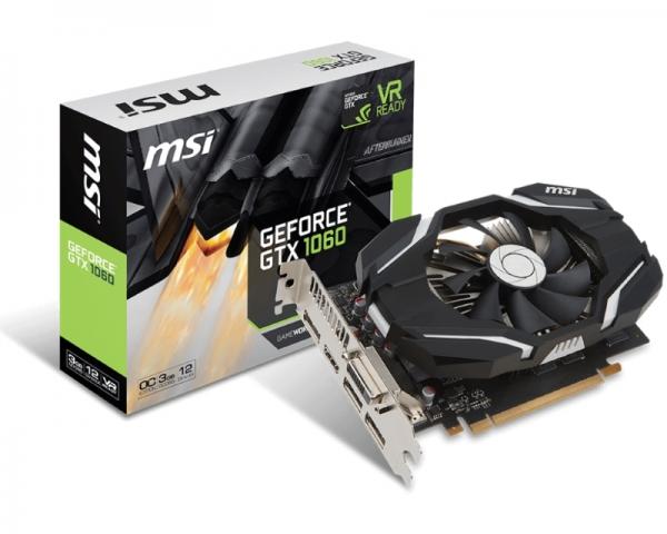 MSI nVidia GeForce GTX 1060 3GB 192bit GTX 1060 3G OC