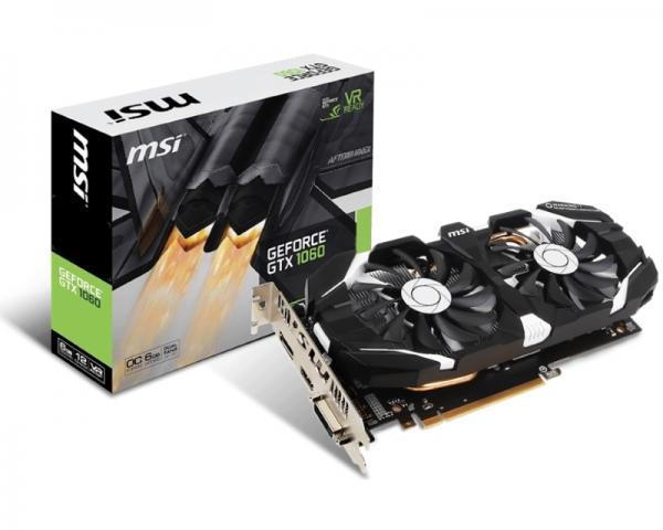 MSI nVidia GeForce GTX 1060 6GB 192bit GTX 1060 6GT OCV1