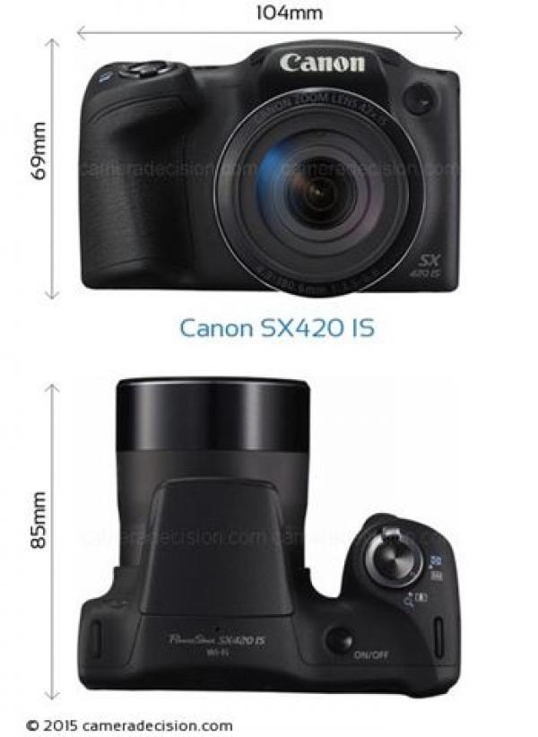 FOTOAPARAT CANON PowerShot SX420IS black