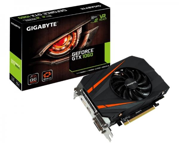 GIGABYTE nVidia GeForce GTX 1060 6GB 192bit GV-N1060IXOC-6GD