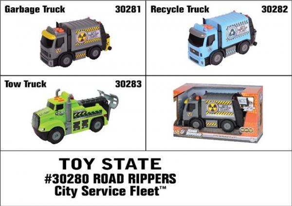 Kamion Road Rippers City Service Fleet 28 cm, svjetla i zvuk SORTO