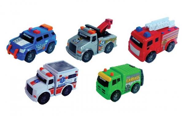 Autić Road Rippers Mini City 6,5 cm, 5 pack SORTO