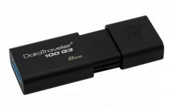 Kingston 8GB DT USB 3.0 DT100G3/8GB crni