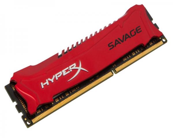 Kingston DIMM DDR3 8GB 2400MHz HX324C11SR/8 HyperX SAVAGE Red