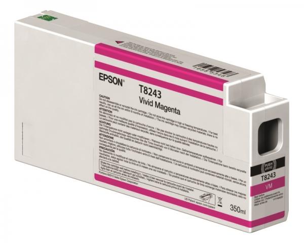 EPSON T824300 UltraChrome HDX/HD Vivid Magenta 350ml kertridž