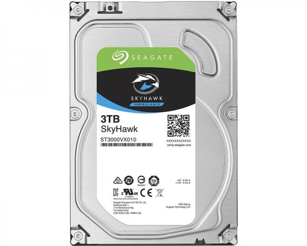 SEAGATE 3TB 3.5 SATA III 64MB ST3000VX010 SkyHawk Surveillance HDD