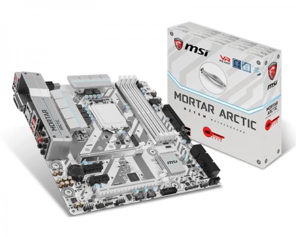 MSI H270M MORTAR ARCTIC