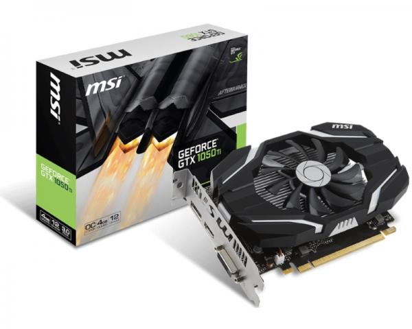 MSI nVidia GeForce GTX 1050 Ti 4GB 128bit GTX 1050 Ti 4G OC