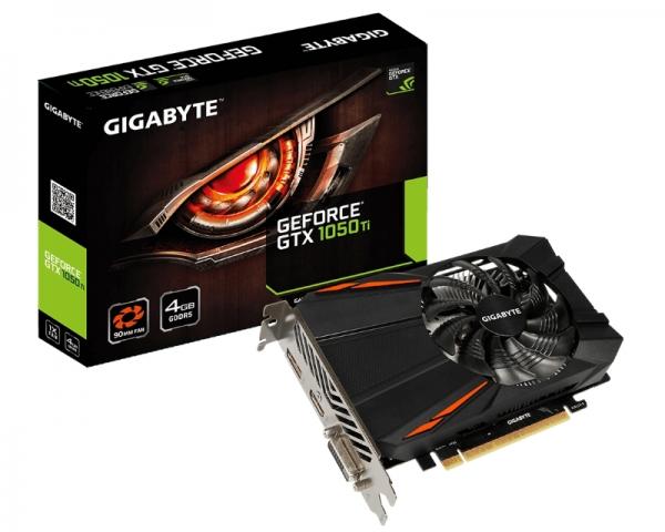 GIGABYTE nVidia GeForce GTX 1050 Ti 4GB 128bit GV-N105TD5-4GD rev.1.0
