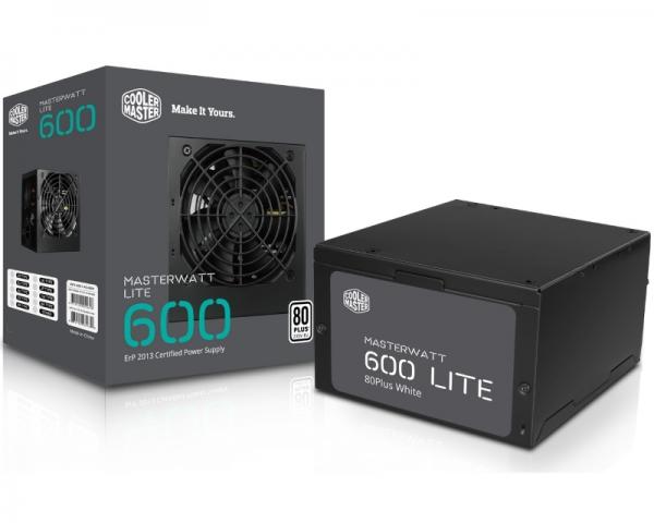COOLER MASTER MasterWatt Lite 600W napajanje (MPX-6001-ACABW-EU) 3Y