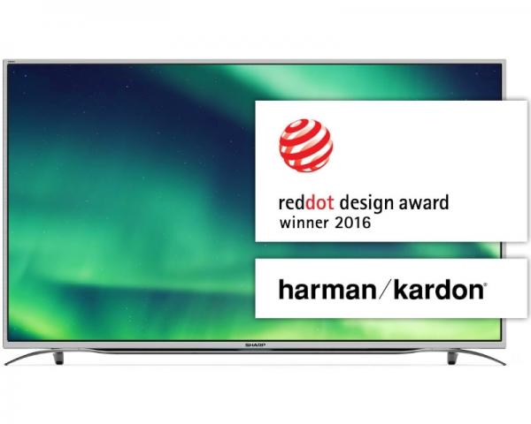 SHARP 55 LC-55CUF8372ES Smart 4K Ultra HD digital LED TV