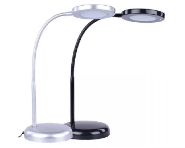 ELIT+ ELL114 LED stona lampa srebrna