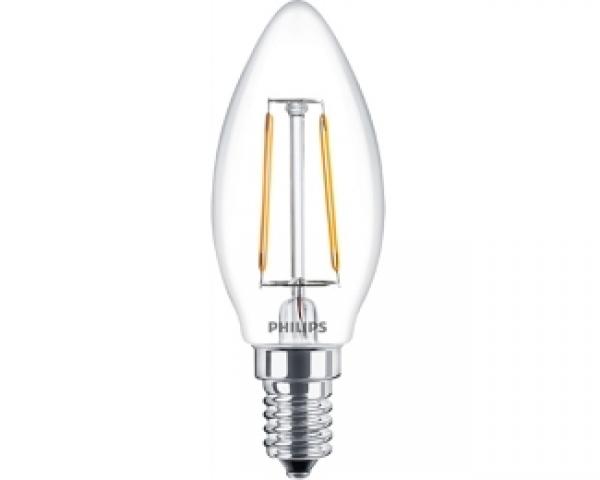 PHILIPS B35 2.3-25W E14 bistra dekorativna LED Classic sijalica (1670)
