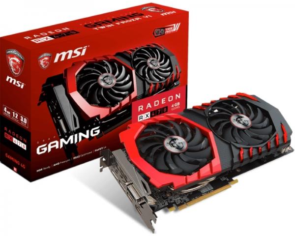 MSI AMD Radeon RX 470 4GB 256bit RX 470 GAMING 4G