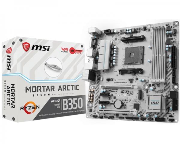 MSI B350M MORTAR ARCTIC