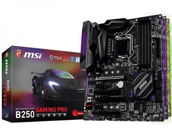 MSI B250 GAMING PRO CARBON
