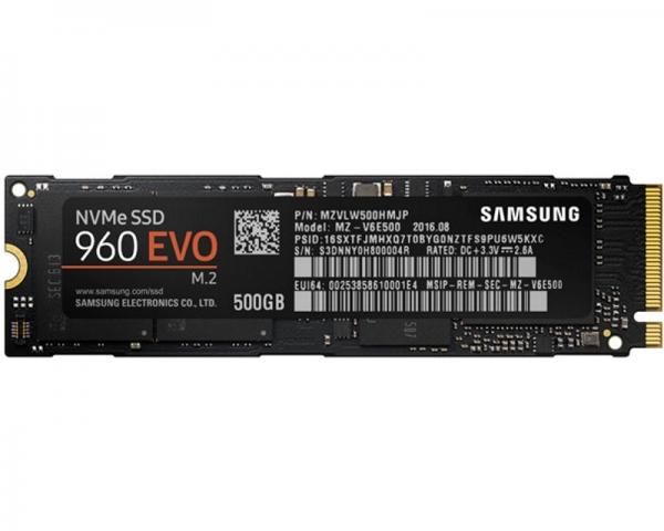 SAMSUNG 500GB M.2 NVMe MZ-V6E500BW 960 EVO Series SSD
