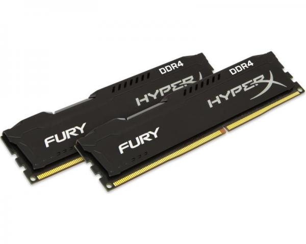 KINGSTON DIMM DDR4 8GB (2x4GB kit) 2133MHz HX421C14FBK2/8 HyperX Fury Black