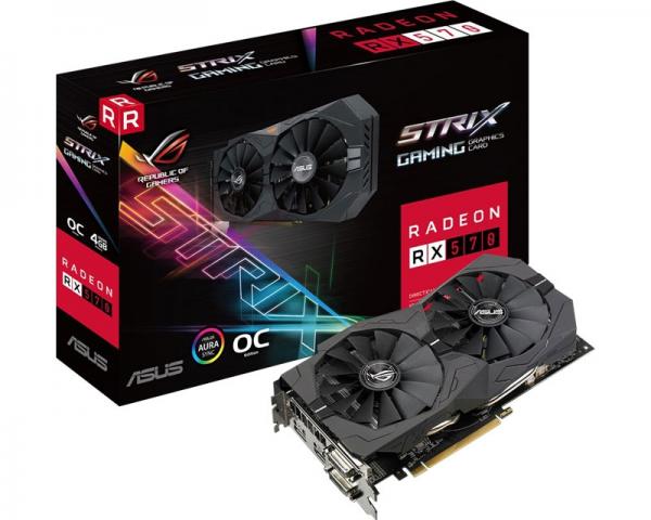 ASUS AMD Radeon RX 570 4GB 256bit STRIX-RX570-O4G-GAMING