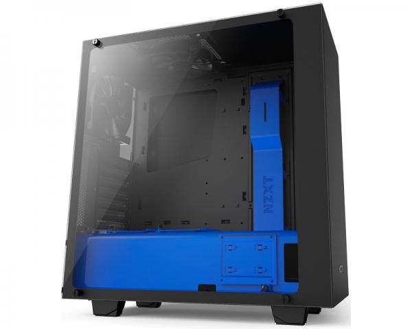 NZXT S340 Elite kućište mat crno-plavo (CA-S340W-B5)