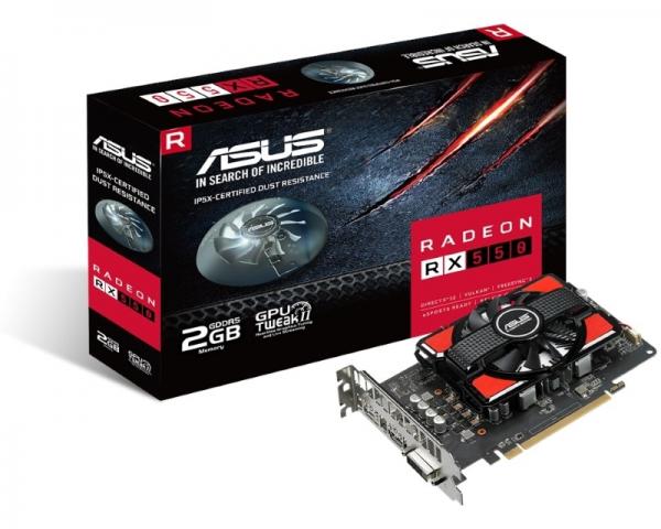 ASUS AMD Radeon RX 550 2GB 128bit RX550-2G
