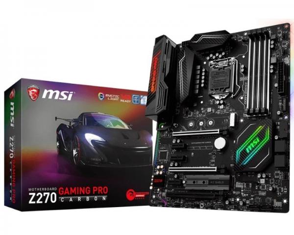 MSI Z270 GAMING PRO CARBON + MSI RGB LED Strip - 400mm