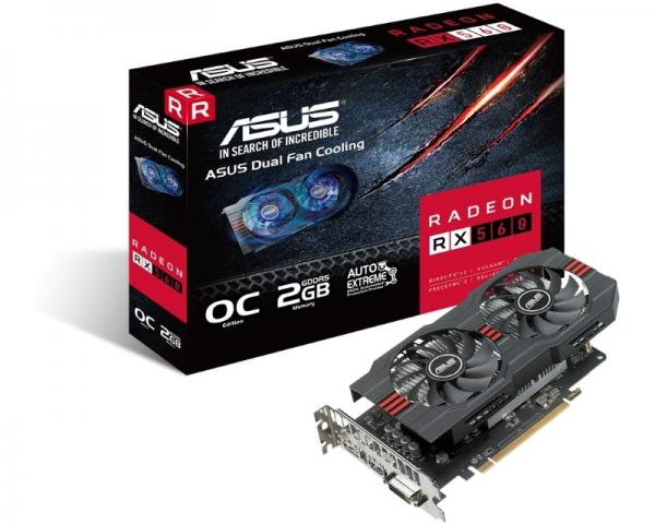 ASUS AMD Radeon RX 560 2GB 128bit RX560-O2G