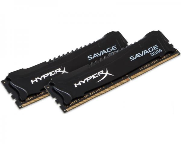 KINGSTON DIMM DDR4 8GB (2x4GB kit) 2400MHz HX424C12SB2K2/8 HyperX XMP Savage