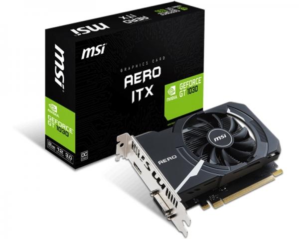 MSI nVidia GeForce GT 1030 2GB 64bit GT 1030 AERO ITX 2G OC