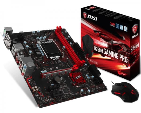 MSI B250M GAMING PRO + Interceptor DS B1 Gaming miš