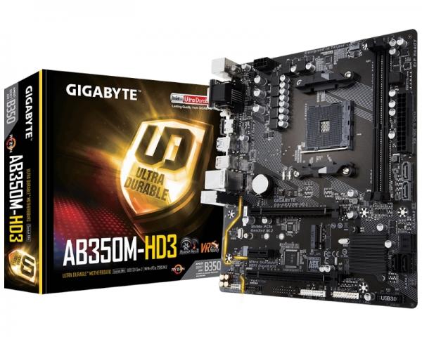 GIGABYTE GA-AB350M-HD3 rev.1.0
