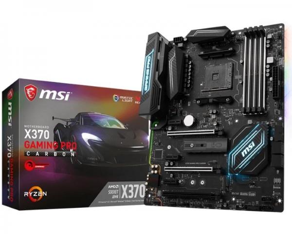 MSI X370 GAMING PRO CARBON + RGB LED Strip - 400mm