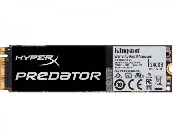 KINGSTON 240GB M.2 PCIe SHPM2280P2/240G SSD HyperX Predator