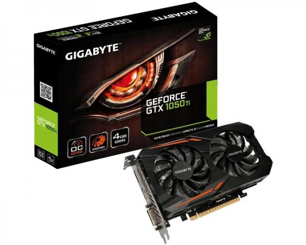 GIGABYTE nVidia GeForce GTX 1050 Ti 4GB 128bit GV-N105TOC-4GD rev.1.1