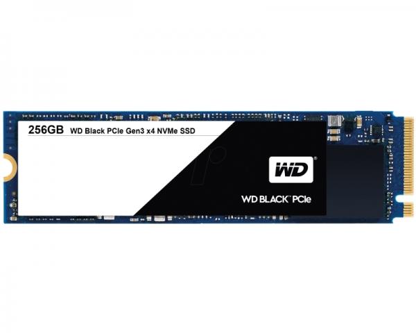 WD 256GB M.2 PCIe Gen 3 WDS256G1X0C Black