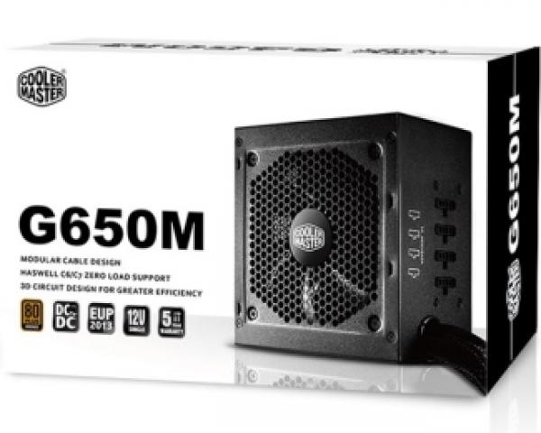 COOLER MASTER G650M 650W napajanje (RS-650-AMAAB1-EU) 5Y