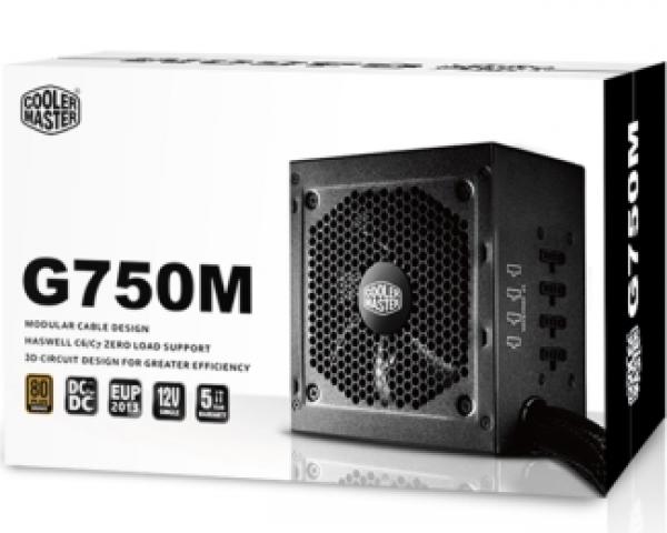 COOLER MASTER G750M 750W napajanje (RS-750-AMAAB1-EU) 5Y