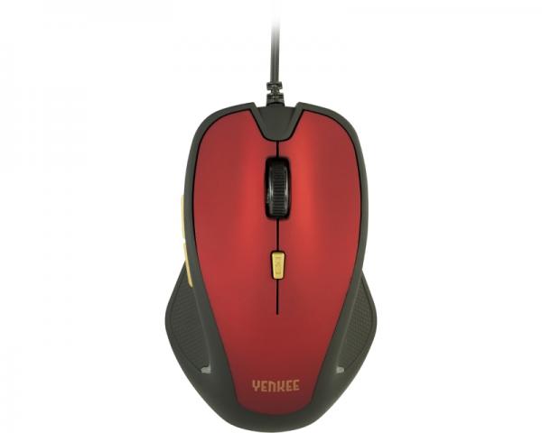 YENKEE YMS 1010RD Dakar USB Optical crveni miš