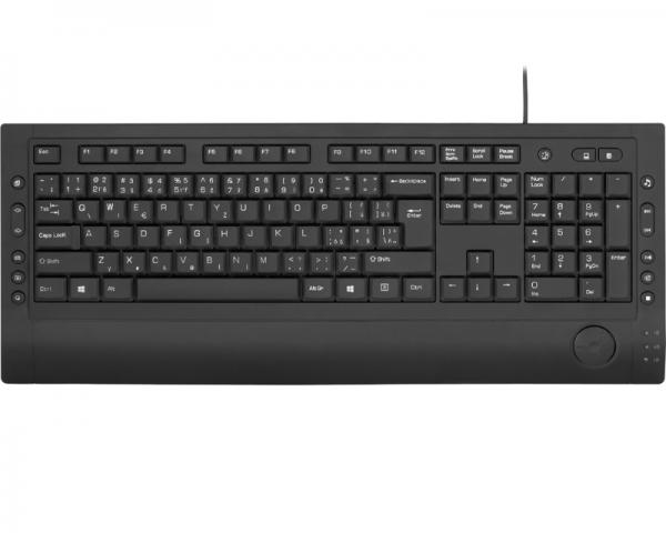 YENKEE YKB 1010CS Multimedia Slim USB US crna tastatura