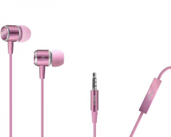 SBS Slušalice sa mikrofonom za mobilne uređaje StudioMix 40 pink TEMETALINEARP